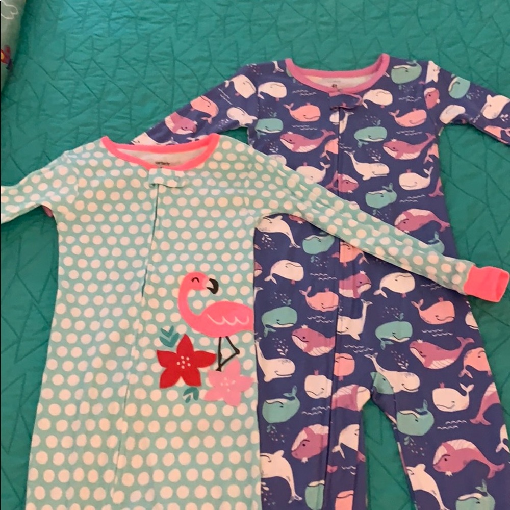 NWT Carter’s footie pajamas 4t